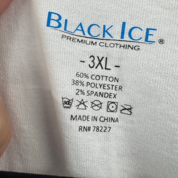 NWOT Black Ice white t shirt - Picture 2 of 3